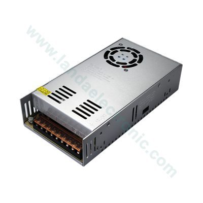 منبع تغذیه سوئیچینگ دی سی فن دار 24 ولت 15 آمپر