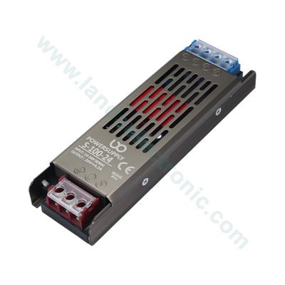 منبع تغذیه سوئیچینگ اسلیم 100W (24V 4.2A)