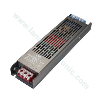 منبع تغذیه سوییچینگ اسلیم 24 ولت 400 وات (16.5 آمپر)