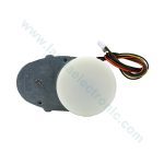 موتور دی سی انکودر دار YGY6138-R528C (12V 65RPM)