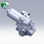 موتور دی سی گیربکس دار انکدر دار 1.61.113 BMW (12V 102RPM)
