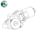 موتور دی سی گیربکس دار انکدر دار 1.61.113 BMW (12V 102RPM)