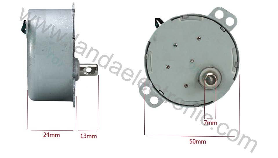 موتور ای سی گیربکس دار TYJ50-8A7