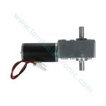موتور دی سی گیربکس دار دو سر شفت ZWL-31ZY (12V_10RPM)