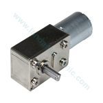 موتور DC گیربکس حلزونی LD-GR2476 (12V 10RPM)